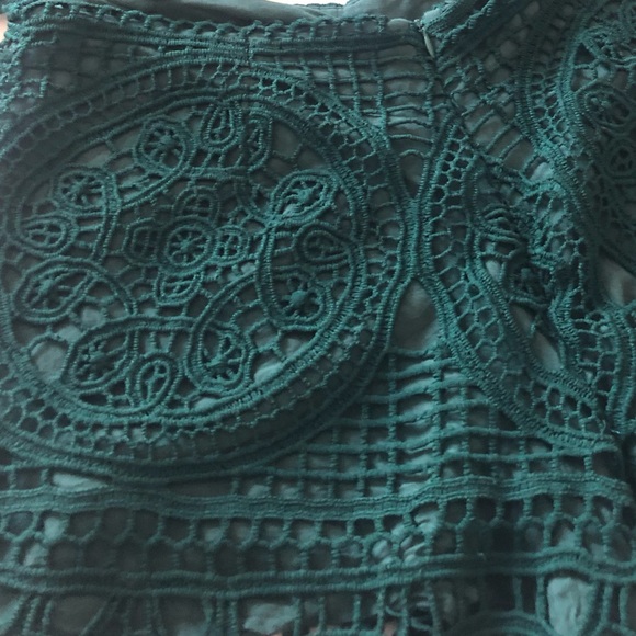 W’s cropped lace set up(Dark Green Size: M) - Picture 10 of 12